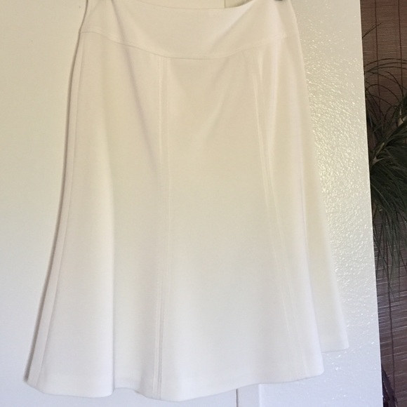 Cream skirt