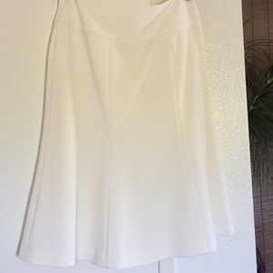 Cream skirt