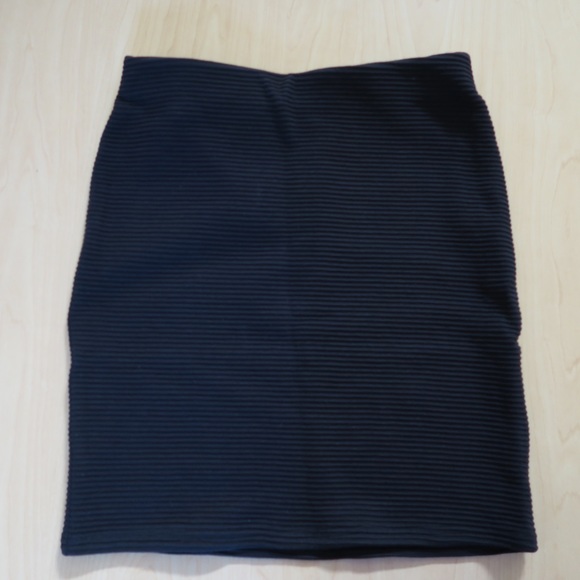 Skirts - NWT Black Ribbed Bodycon Pencil Skirt Skirts - NWT Black Ribbed Bodycon Pencil Skirt