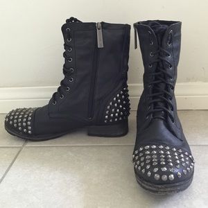 Lace up Combat Boots