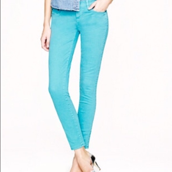 SOLD! J.Crew Toothpick Colored Jeans Sz 27