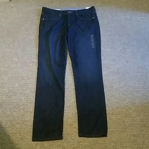 Gap real straight jeans