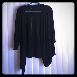 Black Open Front Cardigan 💗