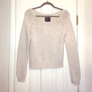American Eagle cream sweater