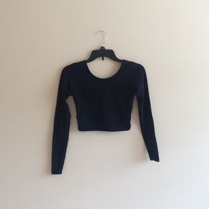 American Apparel Longsleeve Crop Top