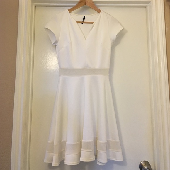 Final Stretch Ivory Dress