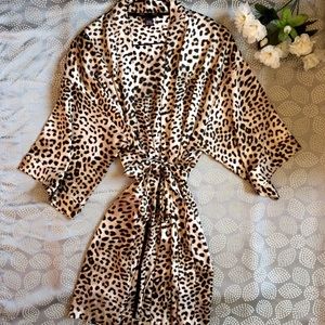Cheetah Print Victoria Secret Kimono Robe