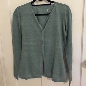 Elie Tahari Cardigan. Beautiful green!