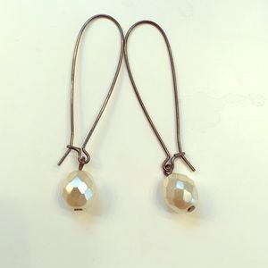 Pearl like earrings