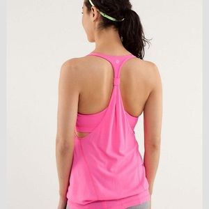 Hot pink practice freely tank
