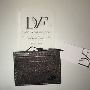 NWT DVF card holder ❤️