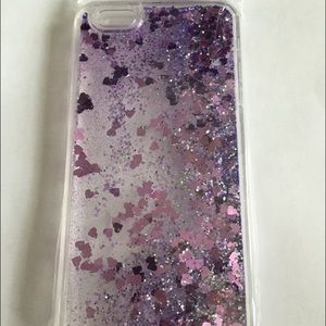 iPhone 6 Plus Glitter Waterfall Case New