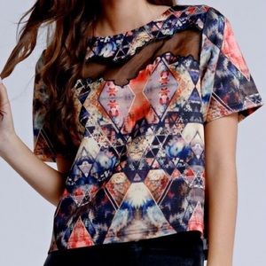 Girls on film top Size 2