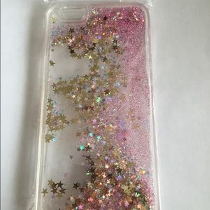 IPhone 6 Plus Glitter Waterfall Case New