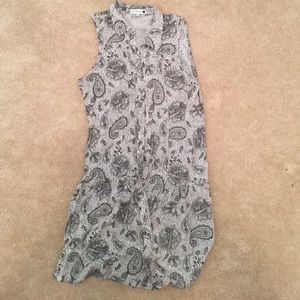 Cotton paisley summer dress