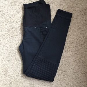 H&M Maternity Moto Jeans