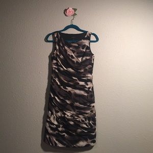 Ann Taylor Leopard Dress SZ 6