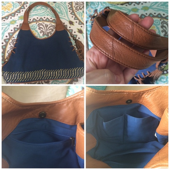 ☘️LUCKY BRAND☘️Bohemian Woven Purse🍀FIRM PRICE🍀 - Picture 3 of 4