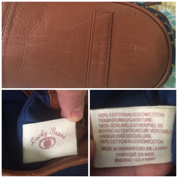 ☘️LUCKY BRAND☘️Bohemian Woven Purse🍀FIRM PRICE🍀 - Picture 4 of 4