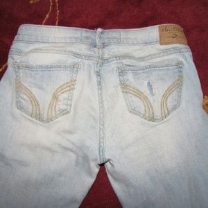 Hollister boot cut distressed
