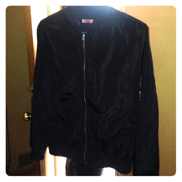 The front of the jacket