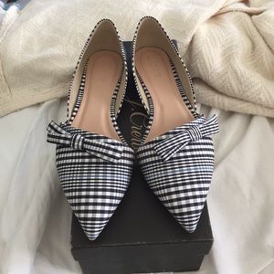 J Crew Sloan Plaid Flats