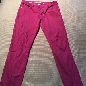Magenta Massimo Skinny Jeans
