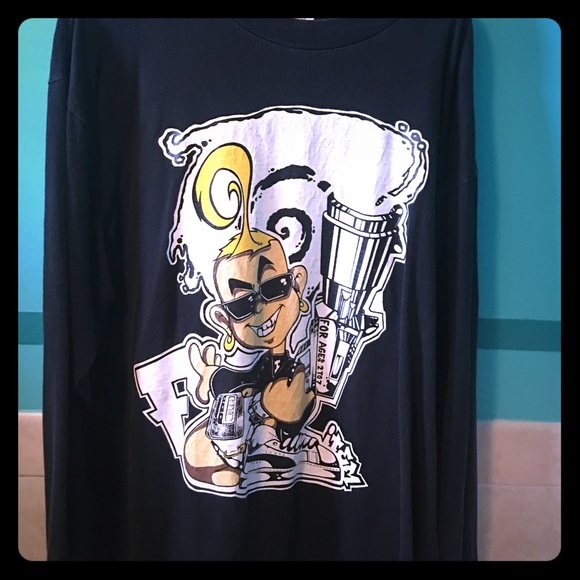 90's fusion rave shirt