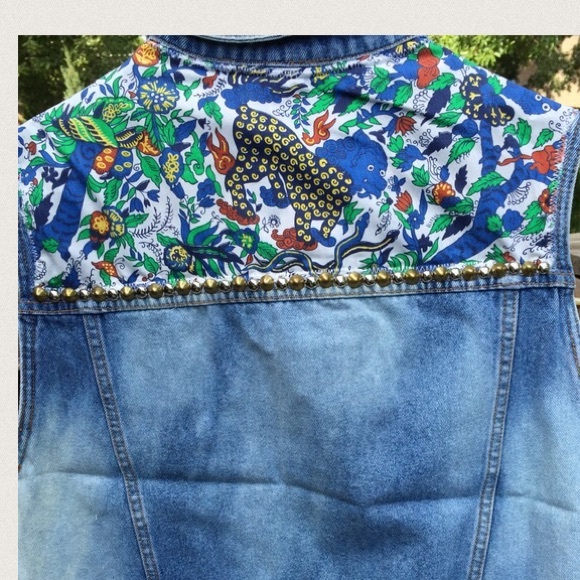 ⚡️CUSTOM DENIM VEST⚡️