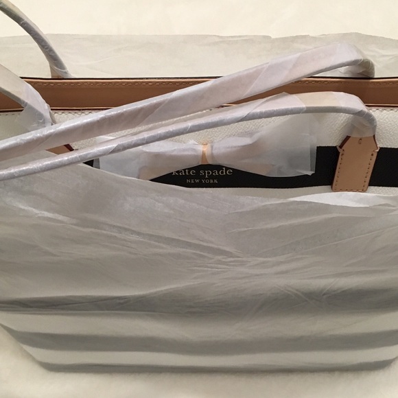 Kate Spade Striped Tote - Picture 4 of 4