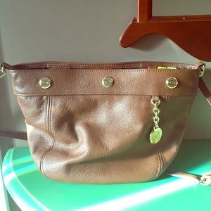 Tommy Hilfiger brown shoulder or tote bag
