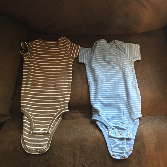Striped onesies