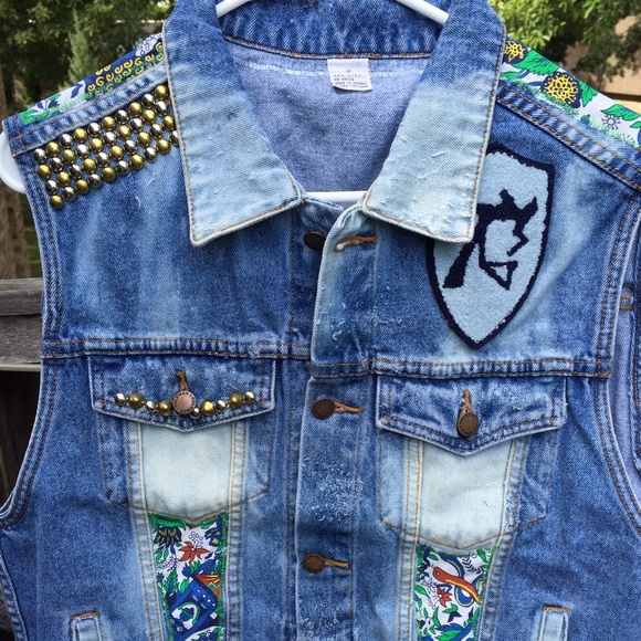 ⚡️CUSTOM DENIM VEST⚡️