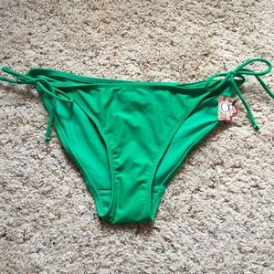Green bikini bottom NWT
