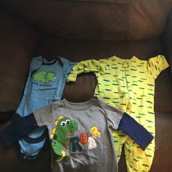 Dino onesies