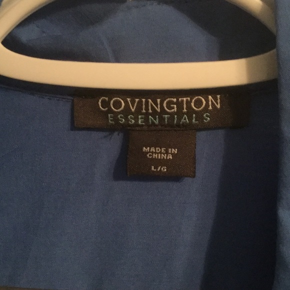 Blue button down with belt - Picture 3 of 3