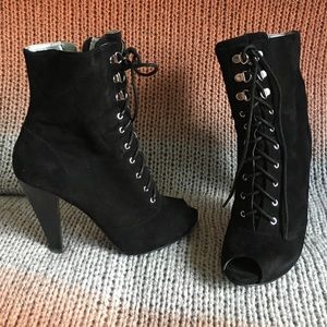 Lace up heels