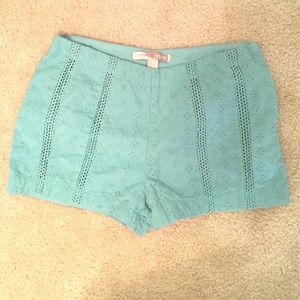 Brand new eyelet shorts