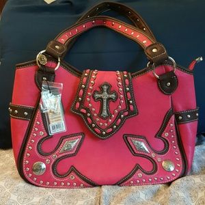 Pink P & G purse