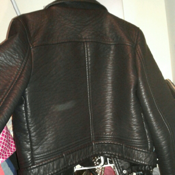 Leather Moto Jacket