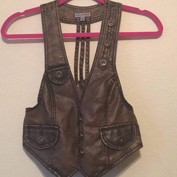 Ladies Brown Vest