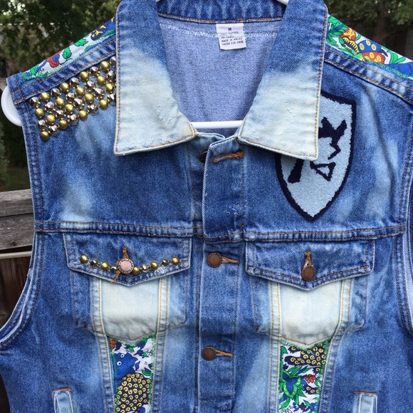 ⚡️CUSTOM DENIM VEST⚡️