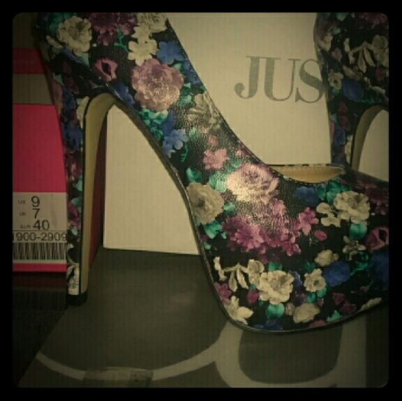 Sexy Floral high heels - Picture 1 of 2