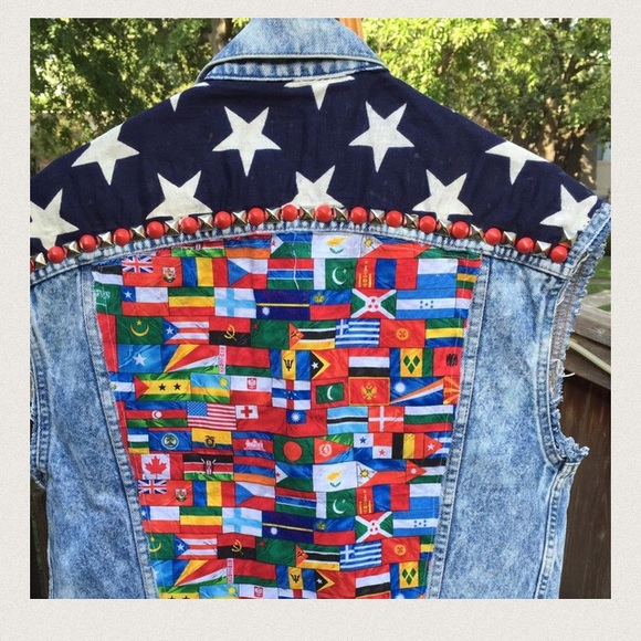 ⚡️CUSTOM DENIM VEST⚡️