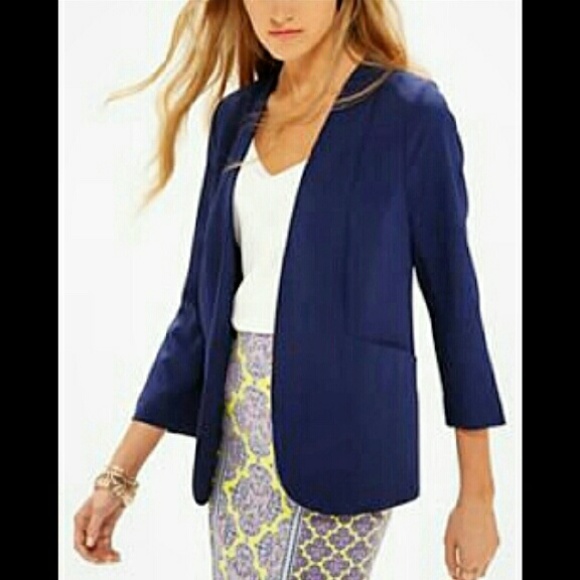 Open-Front Blazer
