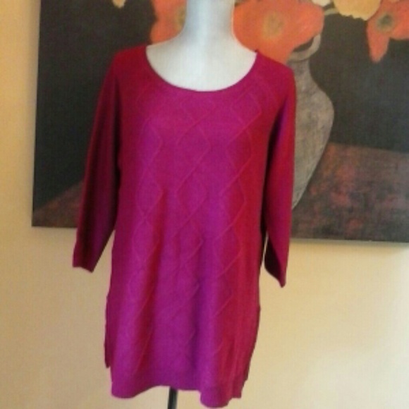 SIZE L" NEW YORK &COMPANY sweater tunic - Picture 5 of 7