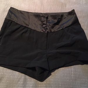 SALE! High Waisted Black Lux Shorts