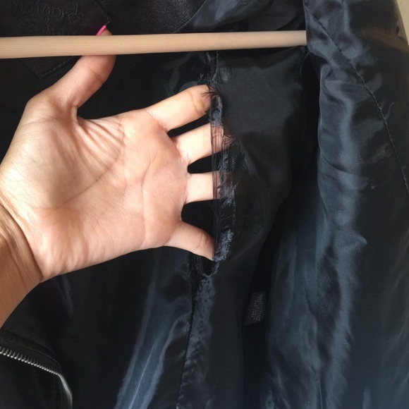Faux leather jacket - Picture 3 of 4