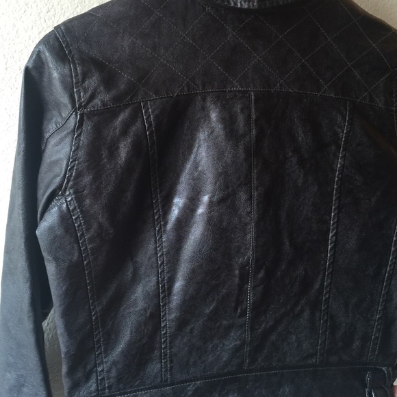 Faux leather jacket - Picture 4 of 4