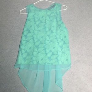 Finn&clover mint green top